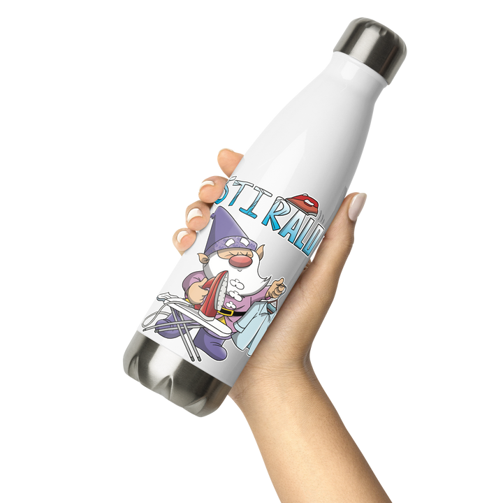 Borraccia in acciaio inossidabile STIRALO - Gufetto Brand 