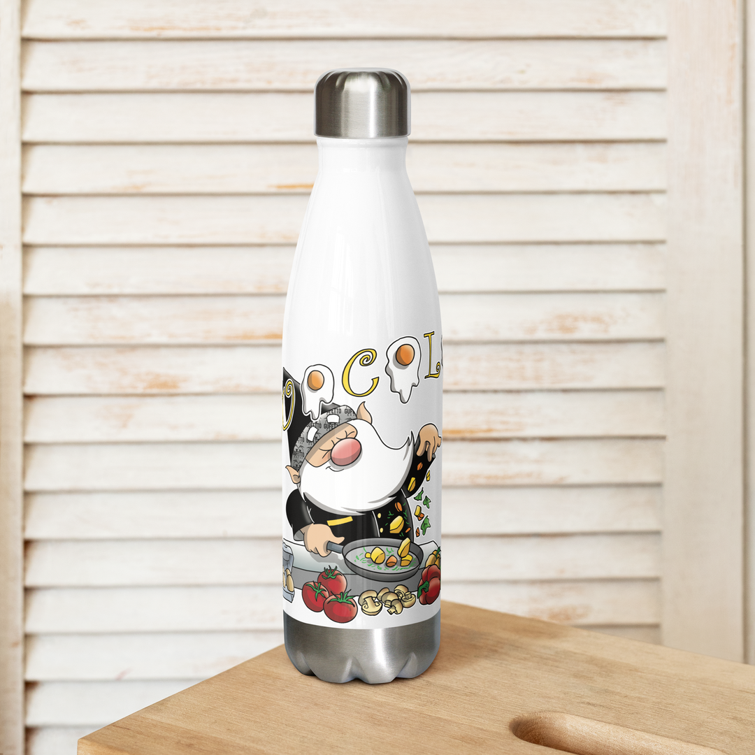 Borraccia in acciaio inossidabile CUOCOLO - Gufetto Brand 