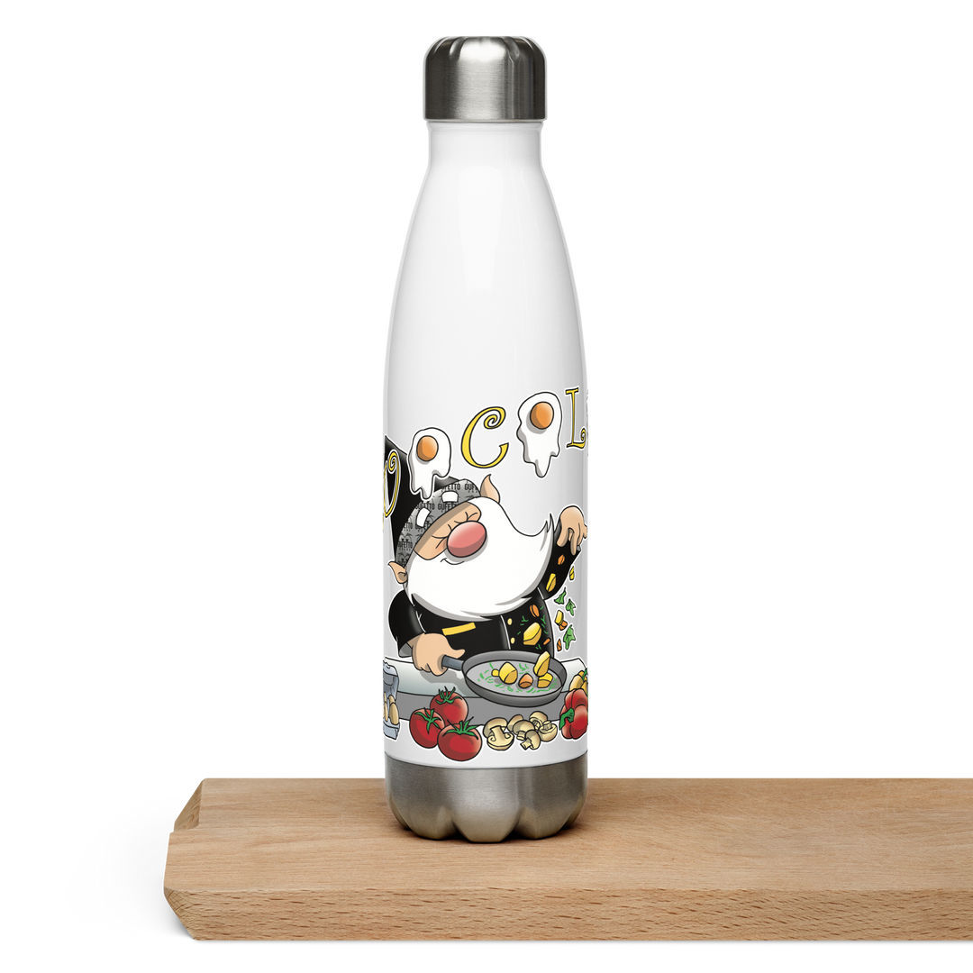 Borraccia in acciaio inossidabile CUOCOLO - Gufetto Brand 