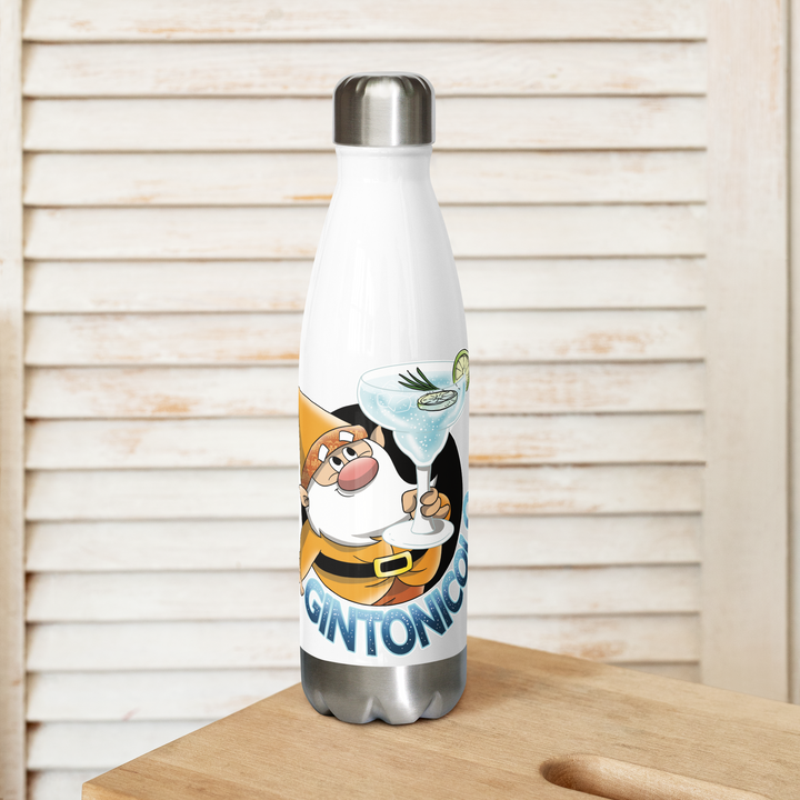Borraccia in acciaio inossidabile GINTONICOLO - Gufetto Brand 