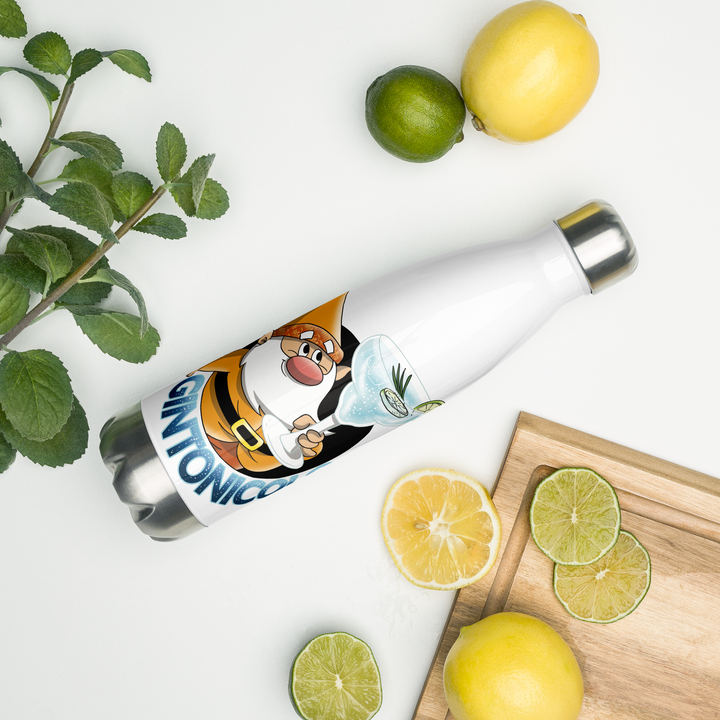 Borraccia in acciaio inossidabile GINTONICOLO - Gufetto Brand 