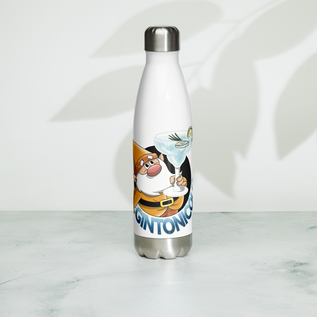 Borraccia in acciaio inossidabile GINTONICOLO - Gufetto Brand 
