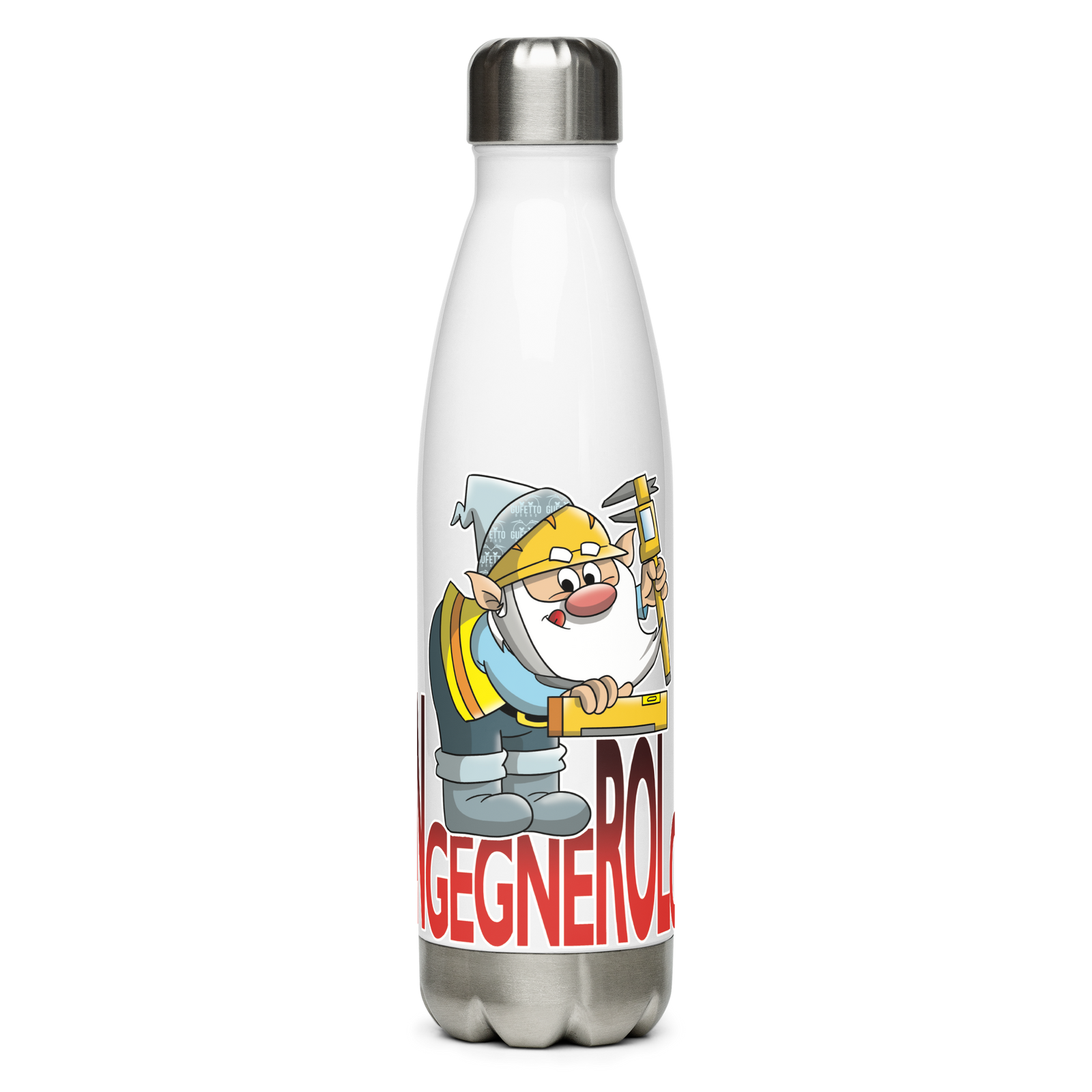 Borraccia in acciaio inossidabile INGEGNEROLO - Gufetto Brand 