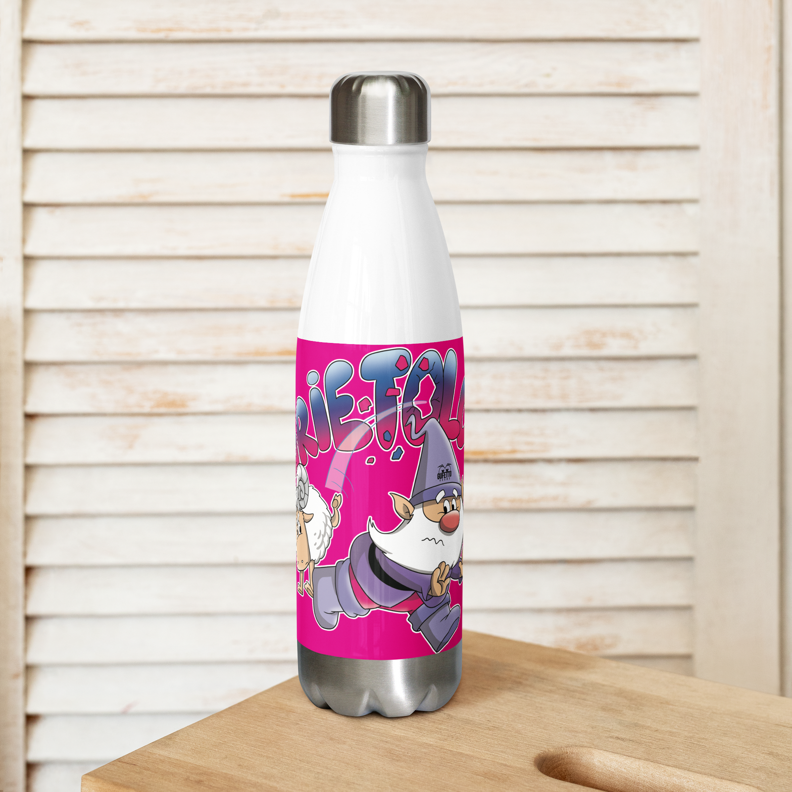 Borraccia in acciaio inossidabile ARIETOLO - Gufetto Brand 