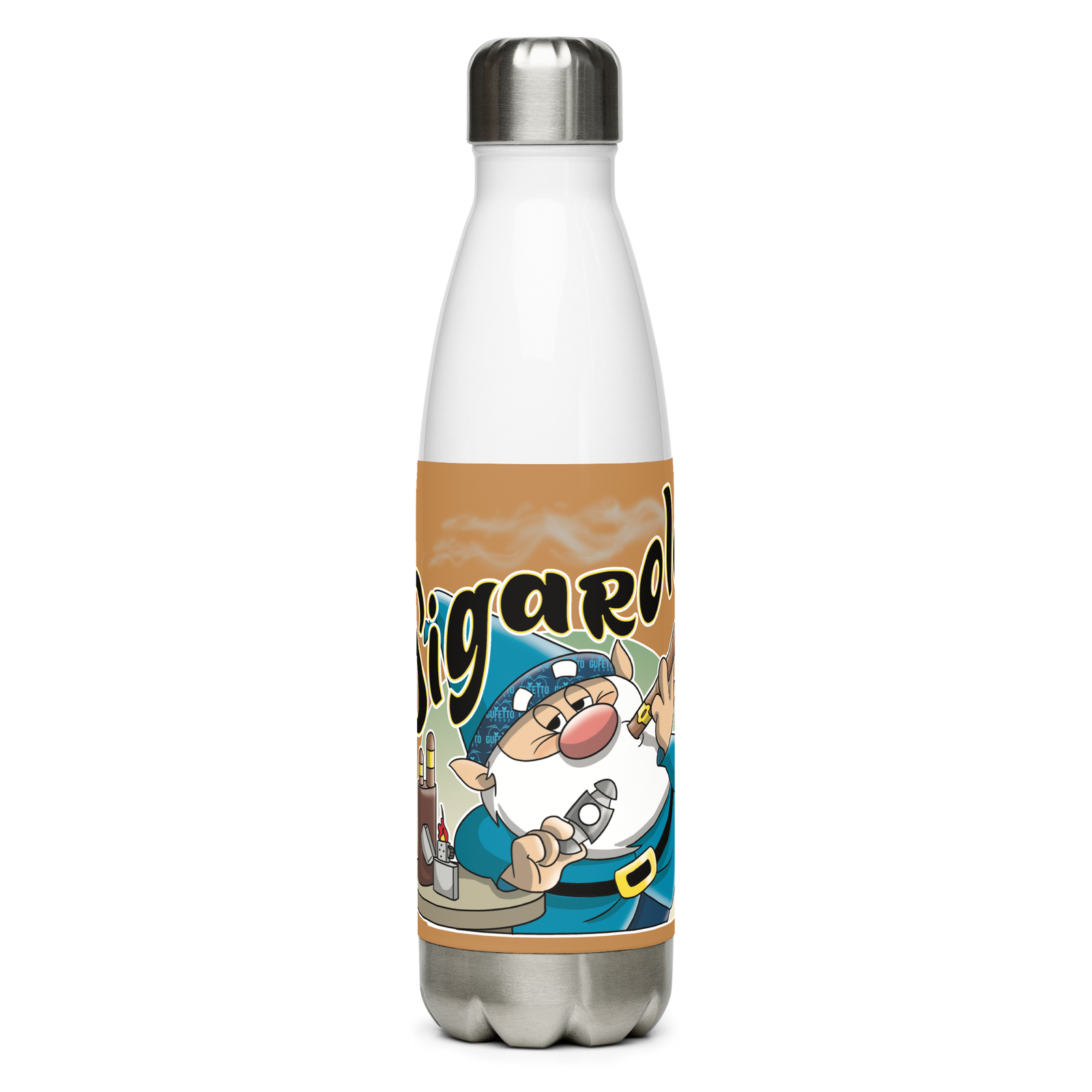 Borraccia in acciaio inossidabile SIGAROLO - Gufetto Brand 