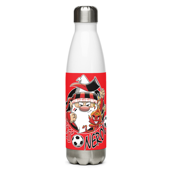 Borraccia in acciaio inossidabile ROSSO NEROLO - Gufetto Brand 