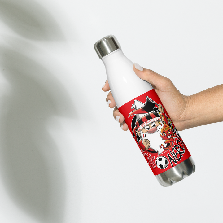 Borraccia in acciaio inossidabile ROSSO NEROLO - Gufetto Brand 