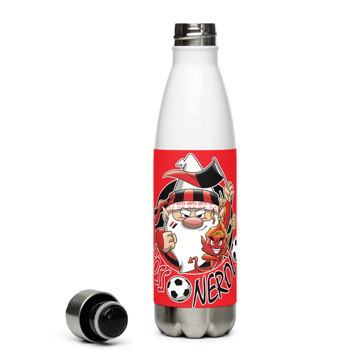 Borraccia in acciaio inossidabile ROSSO NEROLO - Gufetto Brand 