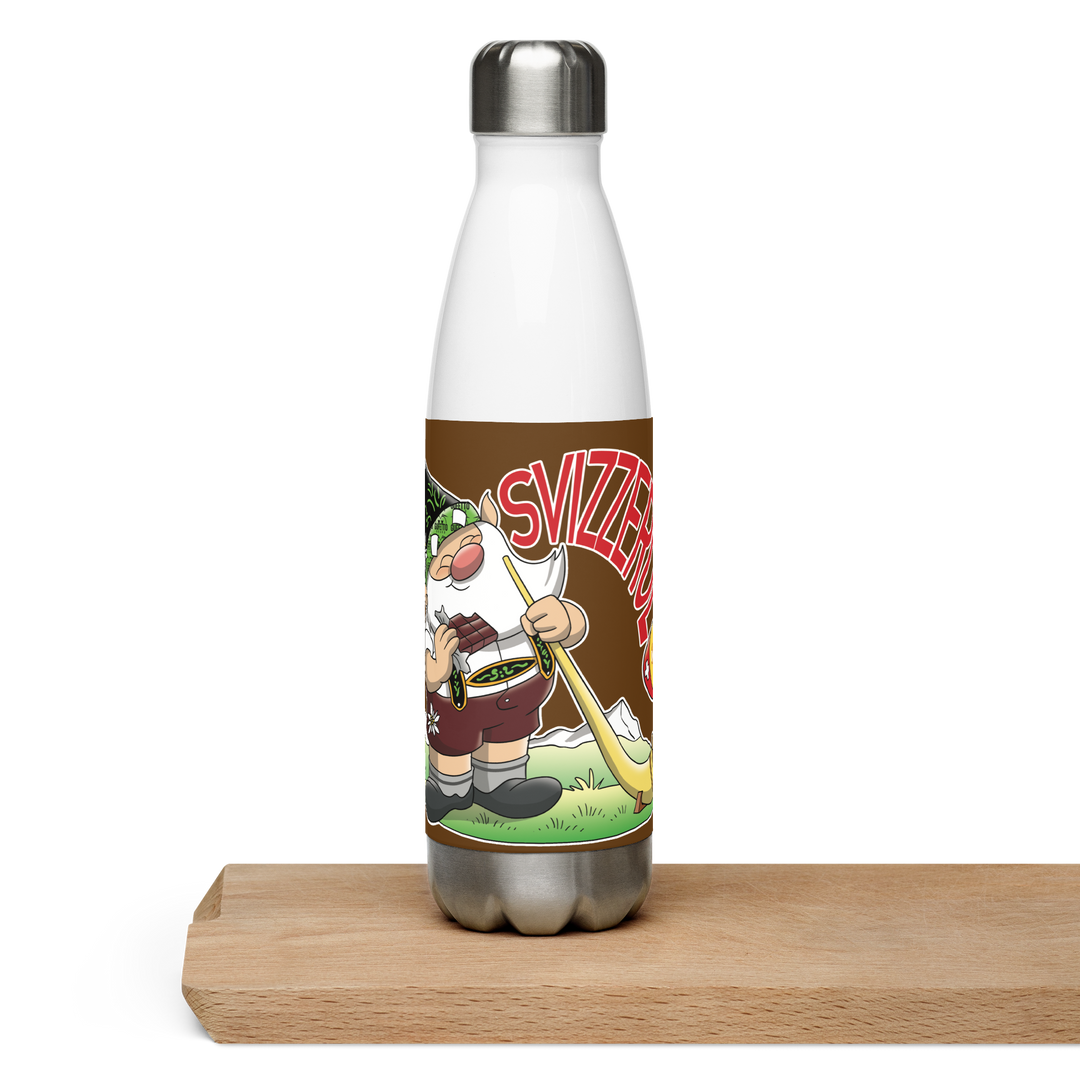 Borraccia in acciaio inossidabile SVIZZEROLO - Gufetto Brand 
