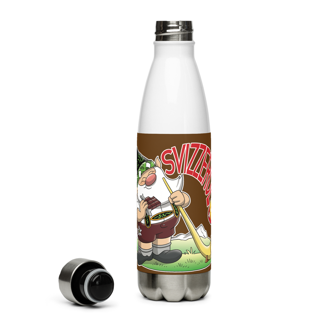 Borraccia in acciaio inossidabile SVIZZEROLO - Gufetto Brand 