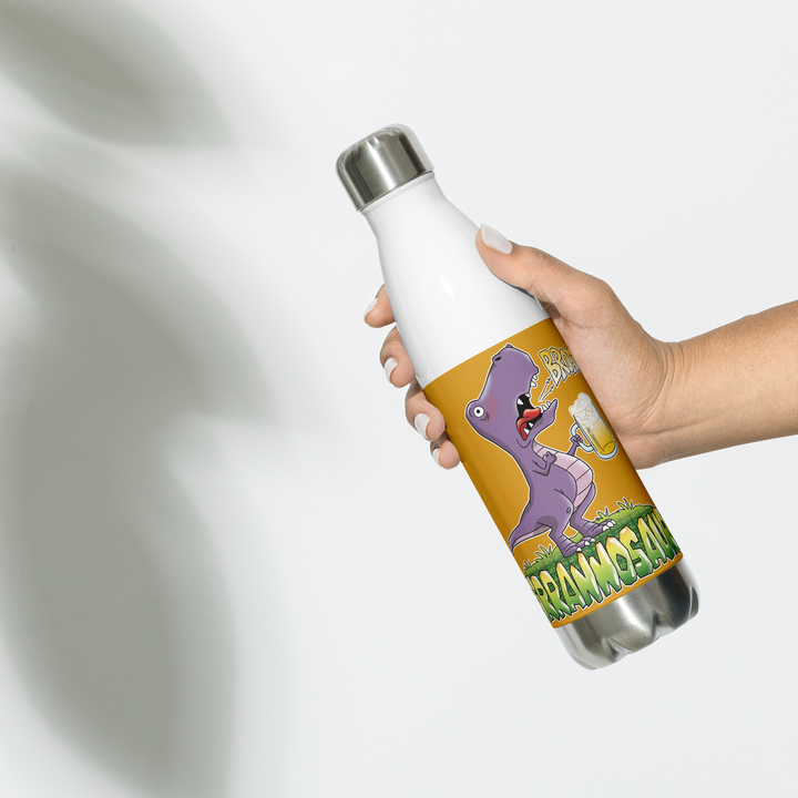 Borraccia in acciaio inossidabile BIRRANNOSAURO - Gufetto Brand 