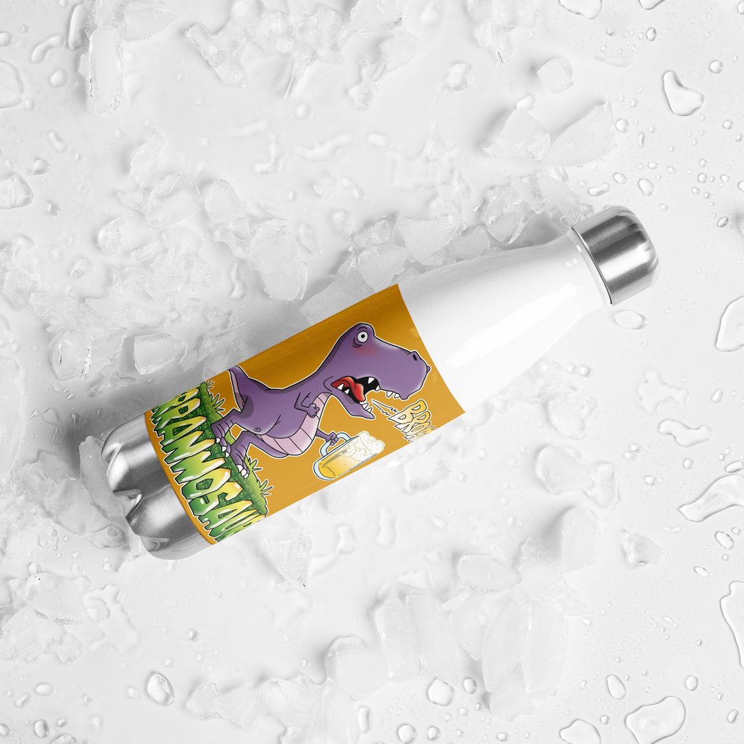 Borraccia in acciaio inossidabile BIRRANNOSAURO - Gufetto Brand 