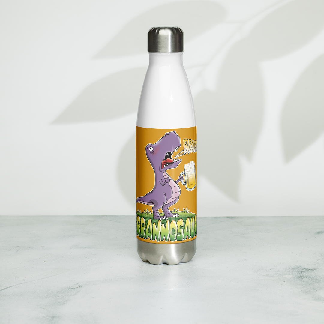 Borraccia in acciaio inossidabile BIRRANNOSAURO - Gufetto Brand 