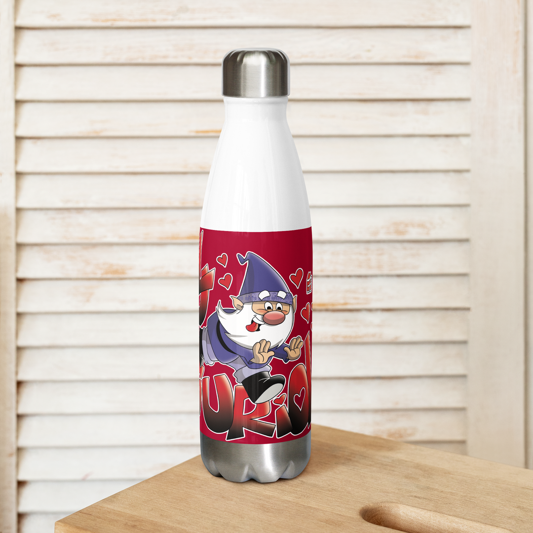 Borraccia in acciaio inossidabile LUSSURIOLO - Gufetto Brand 