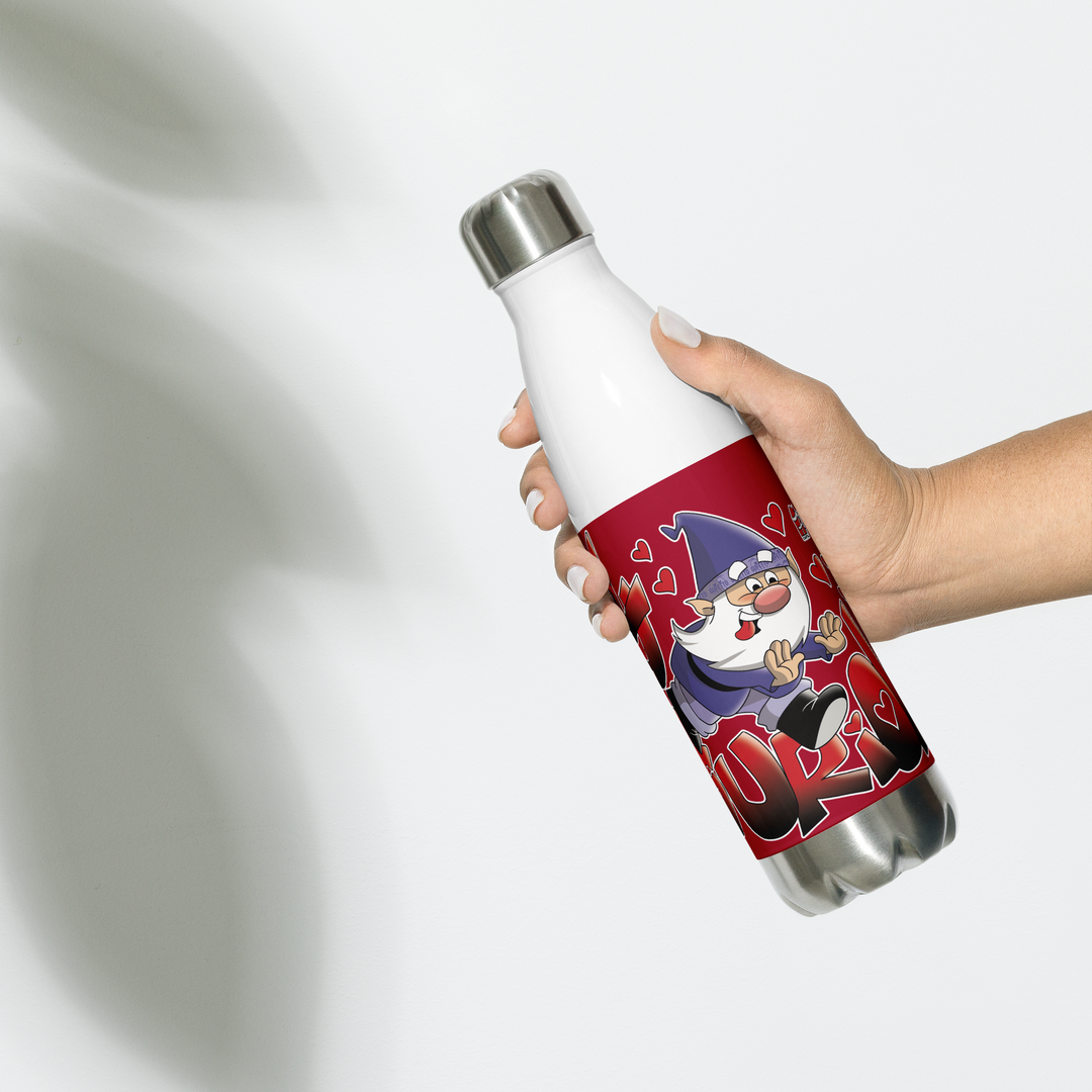 Borraccia in acciaio inossidabile LUSSURIOLO - Gufetto Brand 