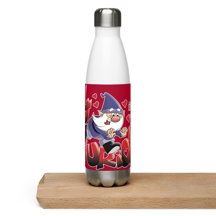 Borraccia in acciaio inossidabile LUSSURIOLO - Gufetto Brand 