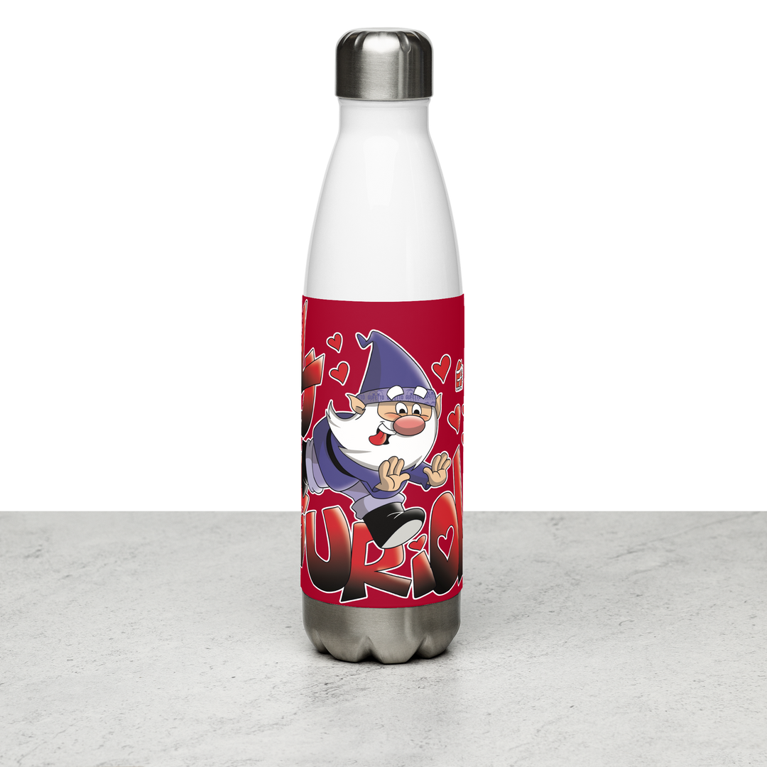 Borraccia in acciaio inossidabile LUSSURIOLO - Gufetto Brand 