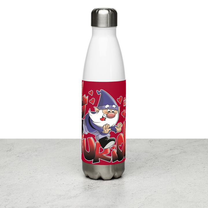 Borraccia in acciaio inossidabile LUSSURIOLO - Gufetto Brand 