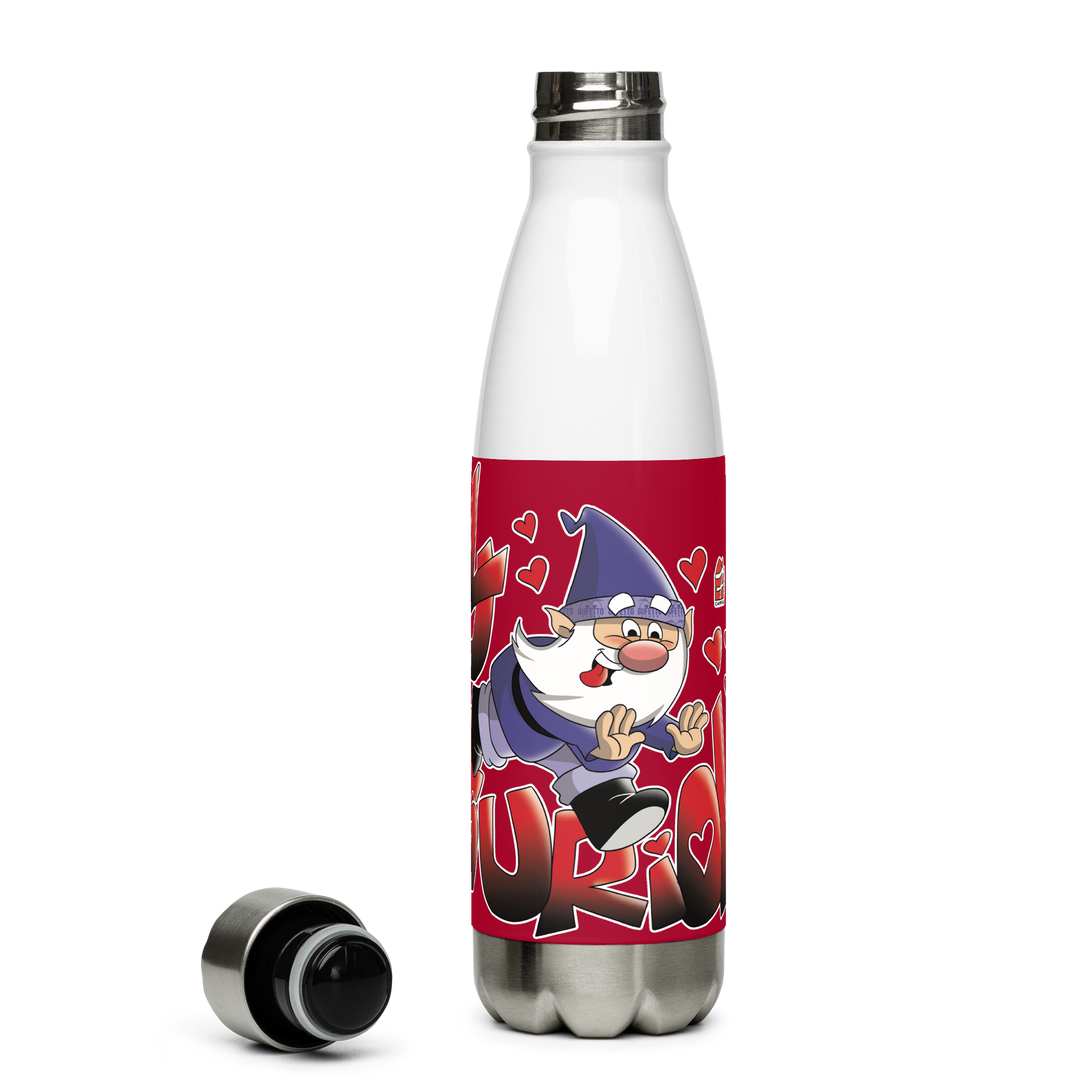 Borraccia in acciaio inossidabile LUSSURIOLO - Gufetto Brand 