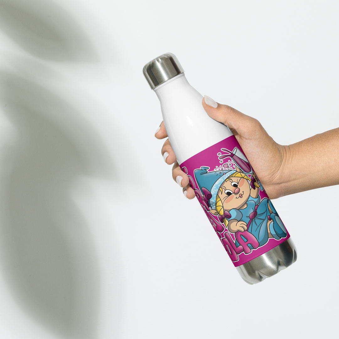 Borraccia in acciaio inossidabile SBRONZOLA - Gufetto Brand 