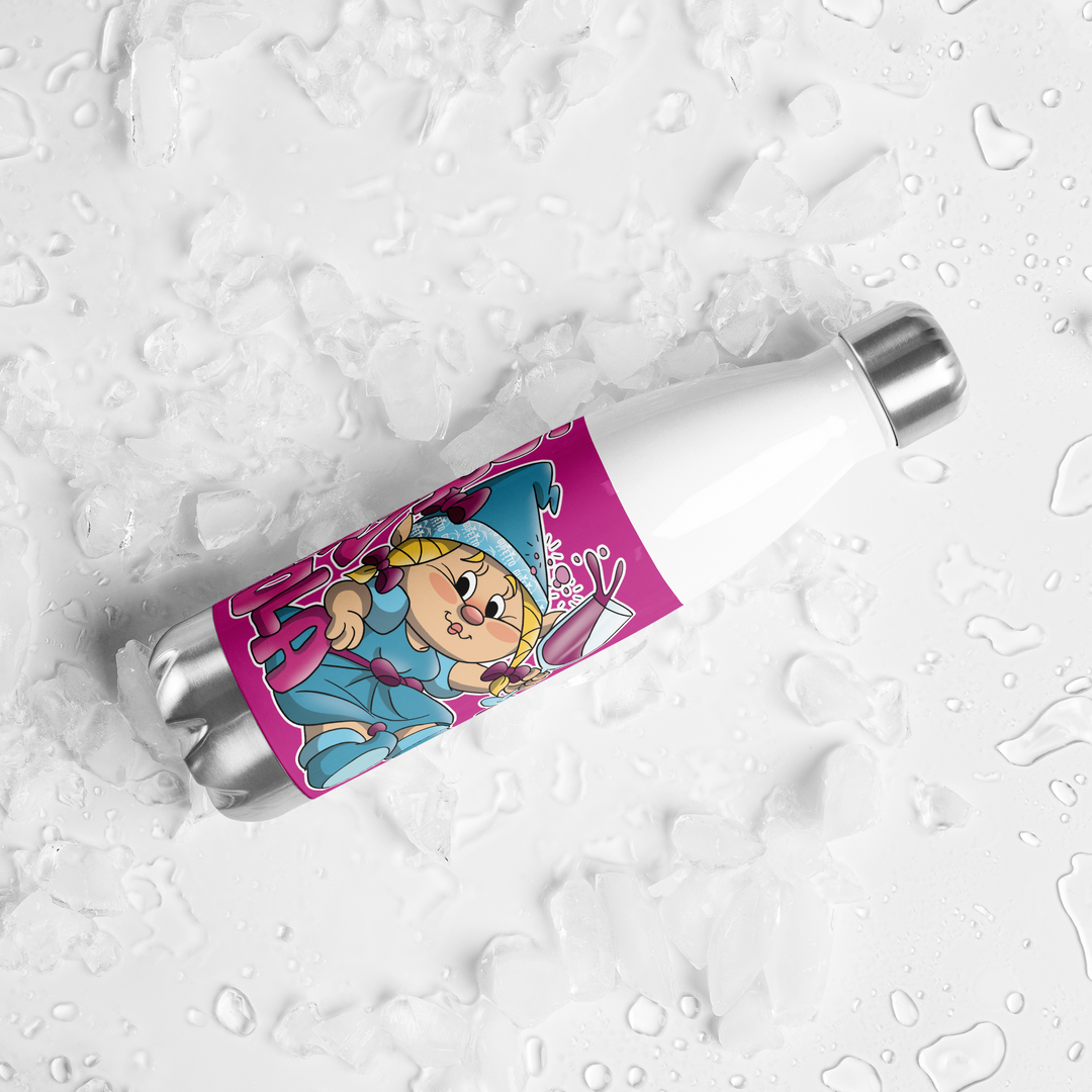 Borraccia in acciaio inossidabile SBRONZOLA - Gufetto Brand 