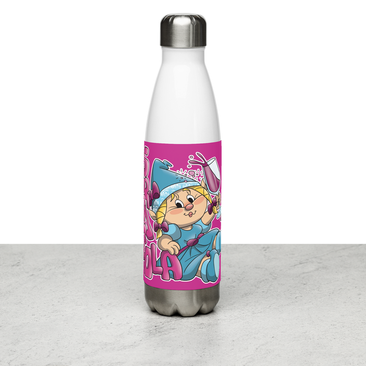 Borraccia in acciaio inossidabile SBRONZOLA - Gufetto Brand 