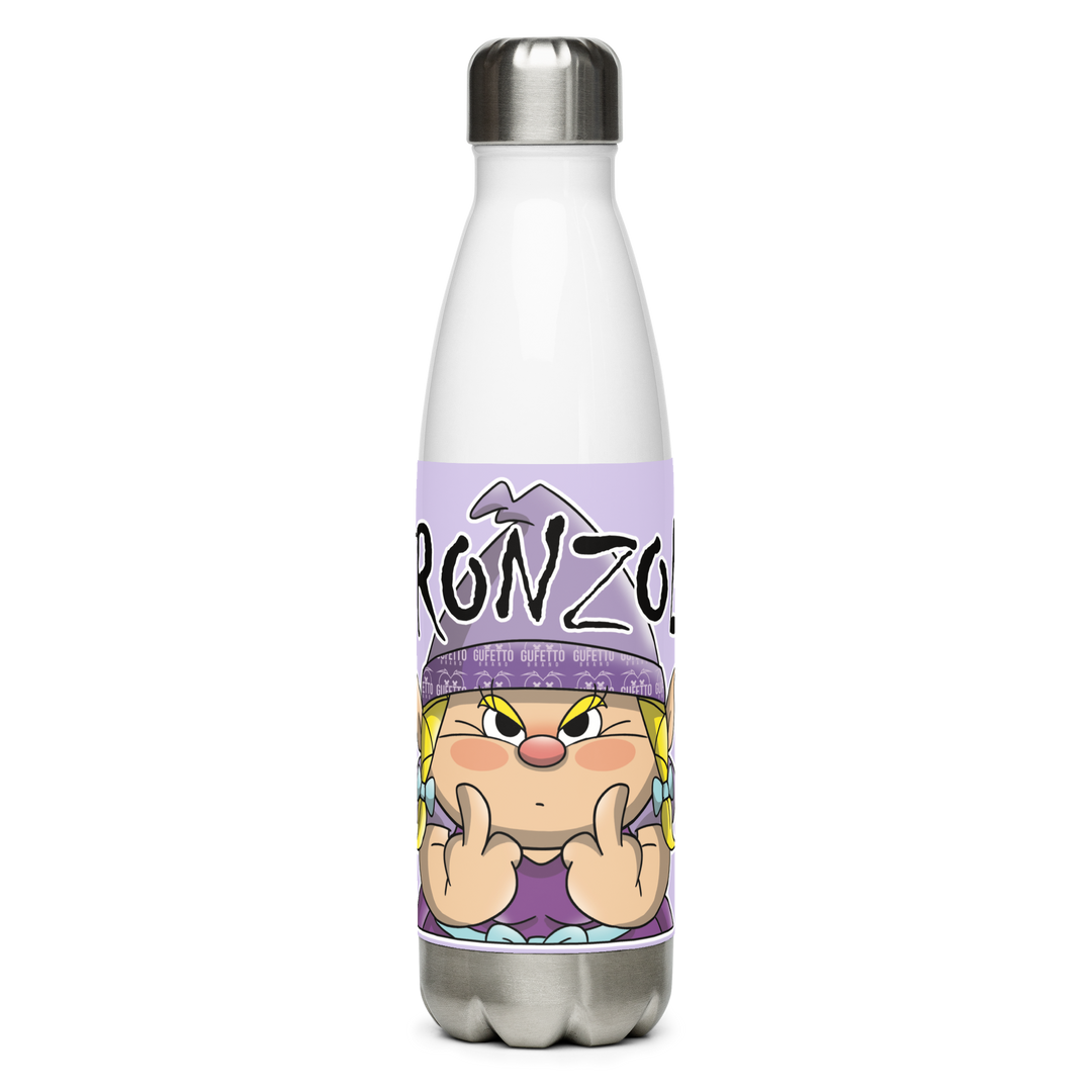 Borraccia in acciaio inossidabile STRONZOLA - Gufetto Brand 