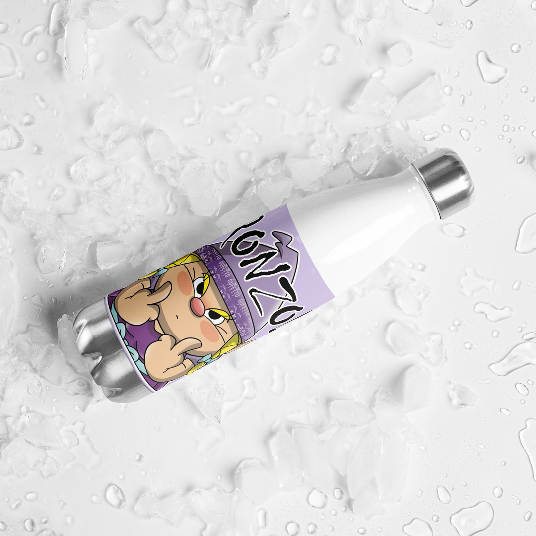 Borraccia in acciaio inossidabile STRONZOLA - Gufetto Brand 