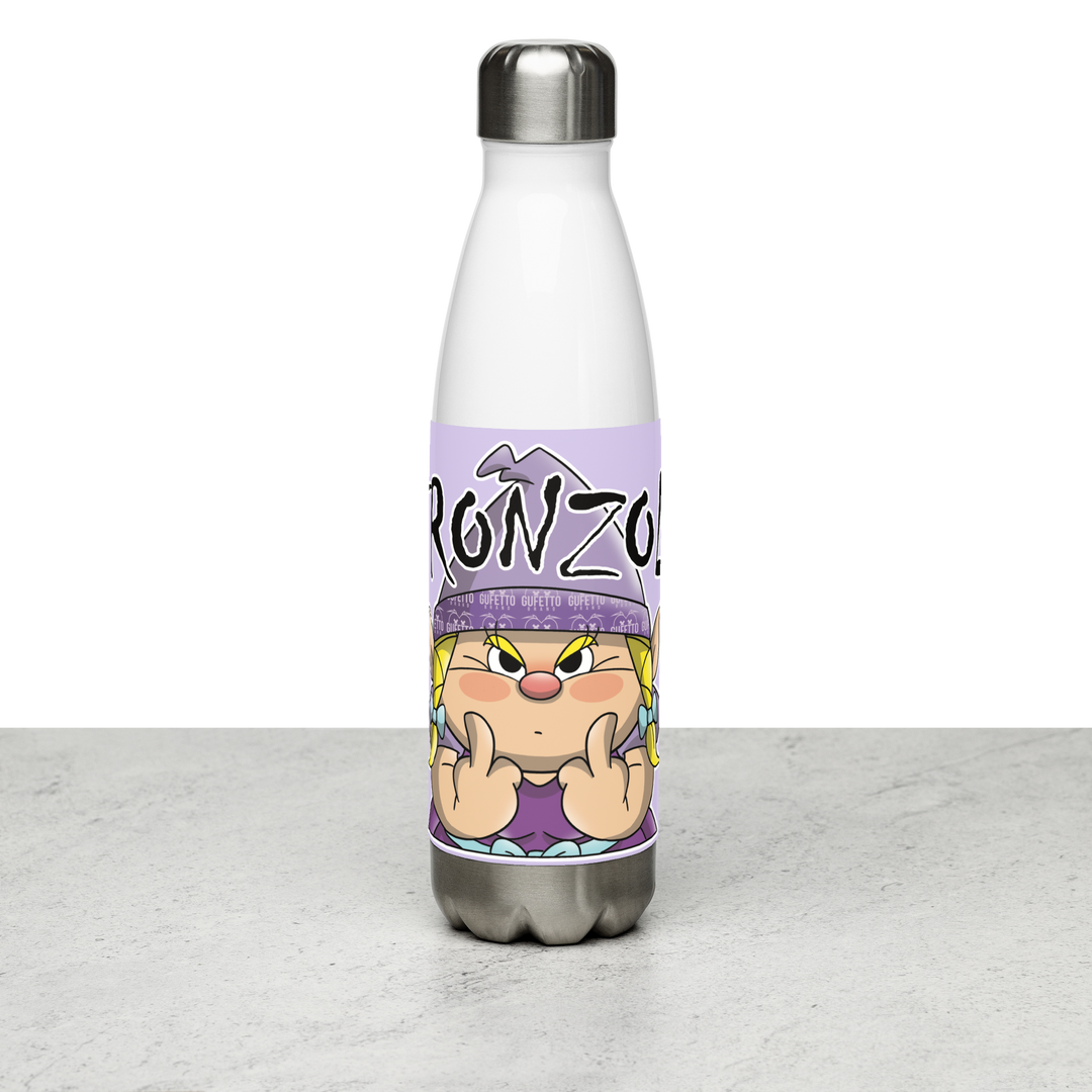 Borraccia in acciaio inossidabile STRONZOLA - Gufetto Brand 