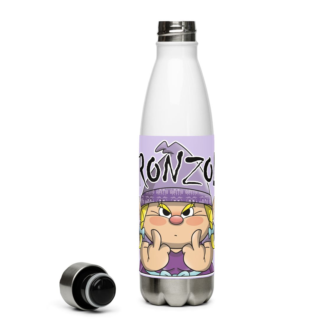 Borraccia in acciaio inossidabile STRONZOLA - Gufetto Brand 