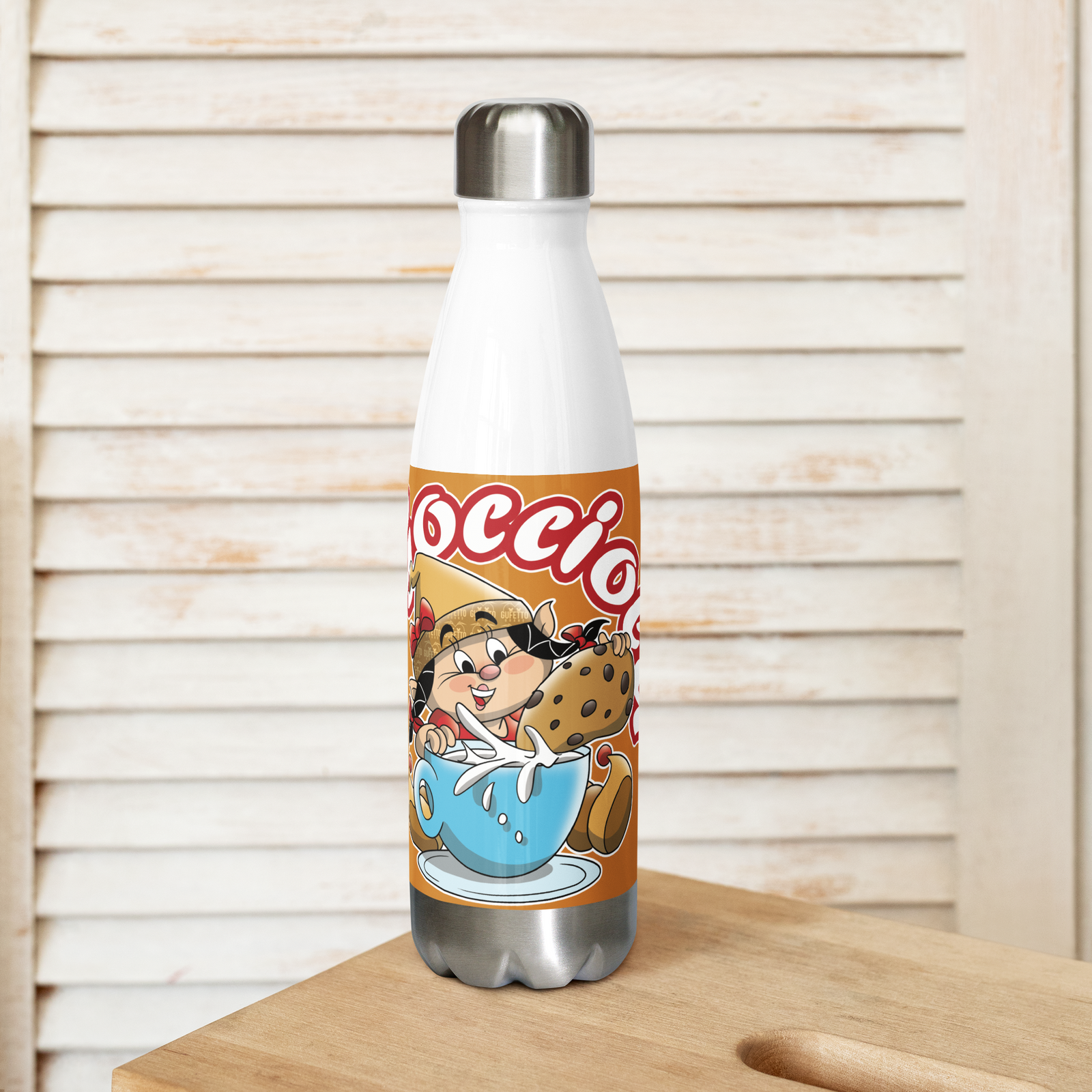 Borraccia in acciaio inossidabile GOCCIOLA - Gufetto Brand 