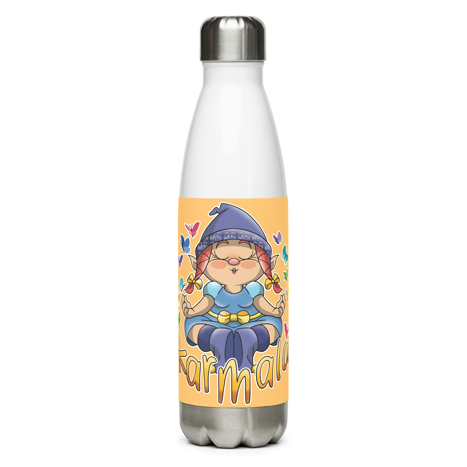 Borraccia in acciaio inossidabile KARMALA - Gufetto Brand 