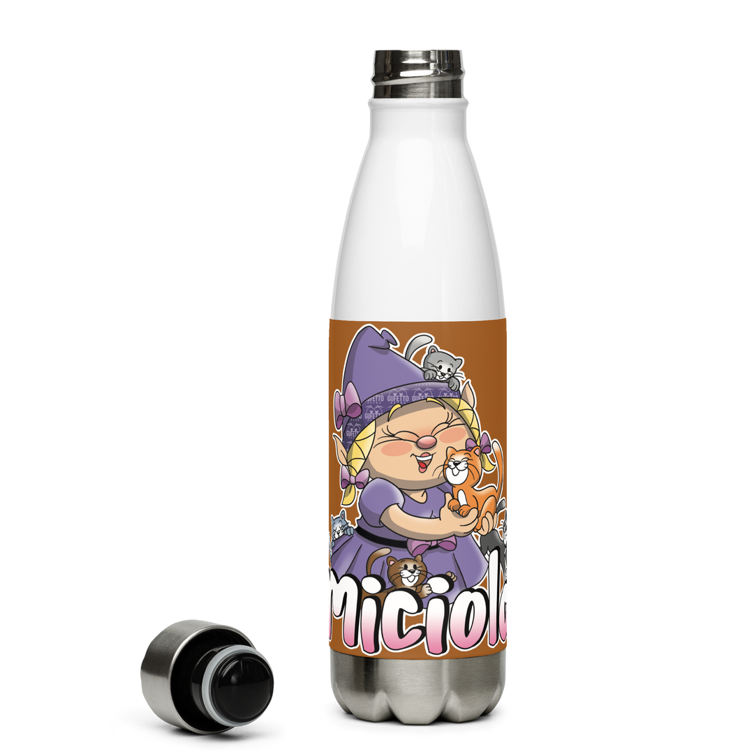 Borraccia in acciaio inossidabile MICIOLA - Gufetto Brand 