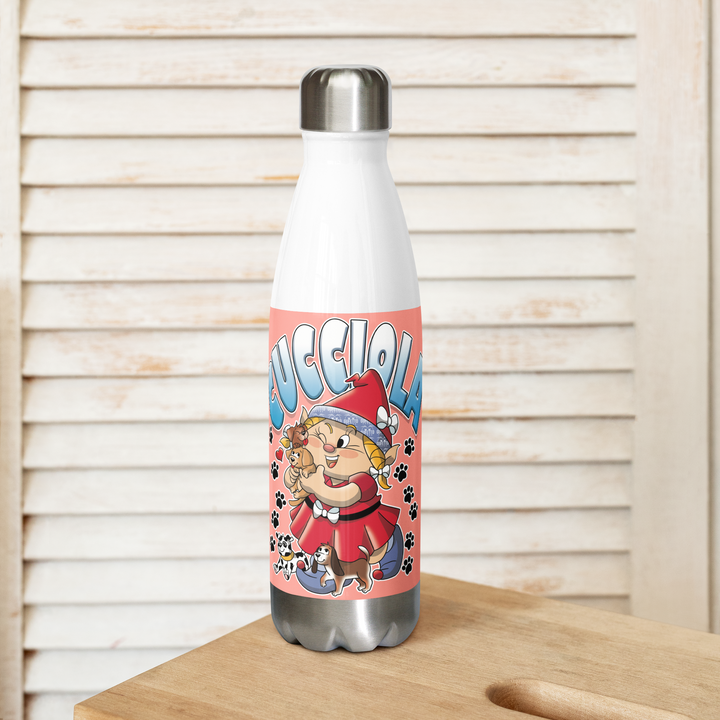 Borraccia in acciaio inossidabile CUCCIOLA - Gufetto Brand 