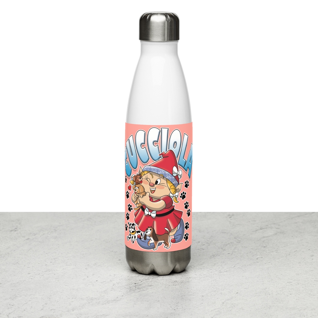 Borraccia in acciaio inossidabile CUCCIOLA - Gufetto Brand 