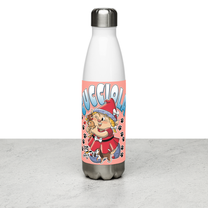 Borraccia in acciaio inossidabile CUCCIOLA - Gufetto Brand 