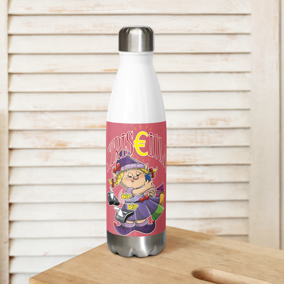 Borraccia in acciaio inossidabile STRISCIOLA - Gufetto Brand 