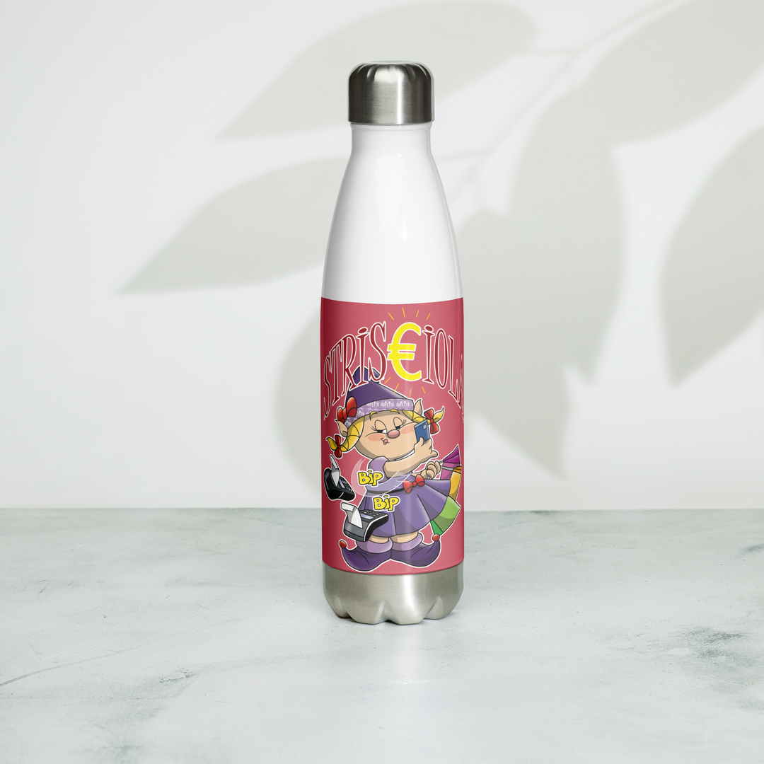 Borraccia in acciaio inossidabile STRISCIOLA - Gufetto Brand 