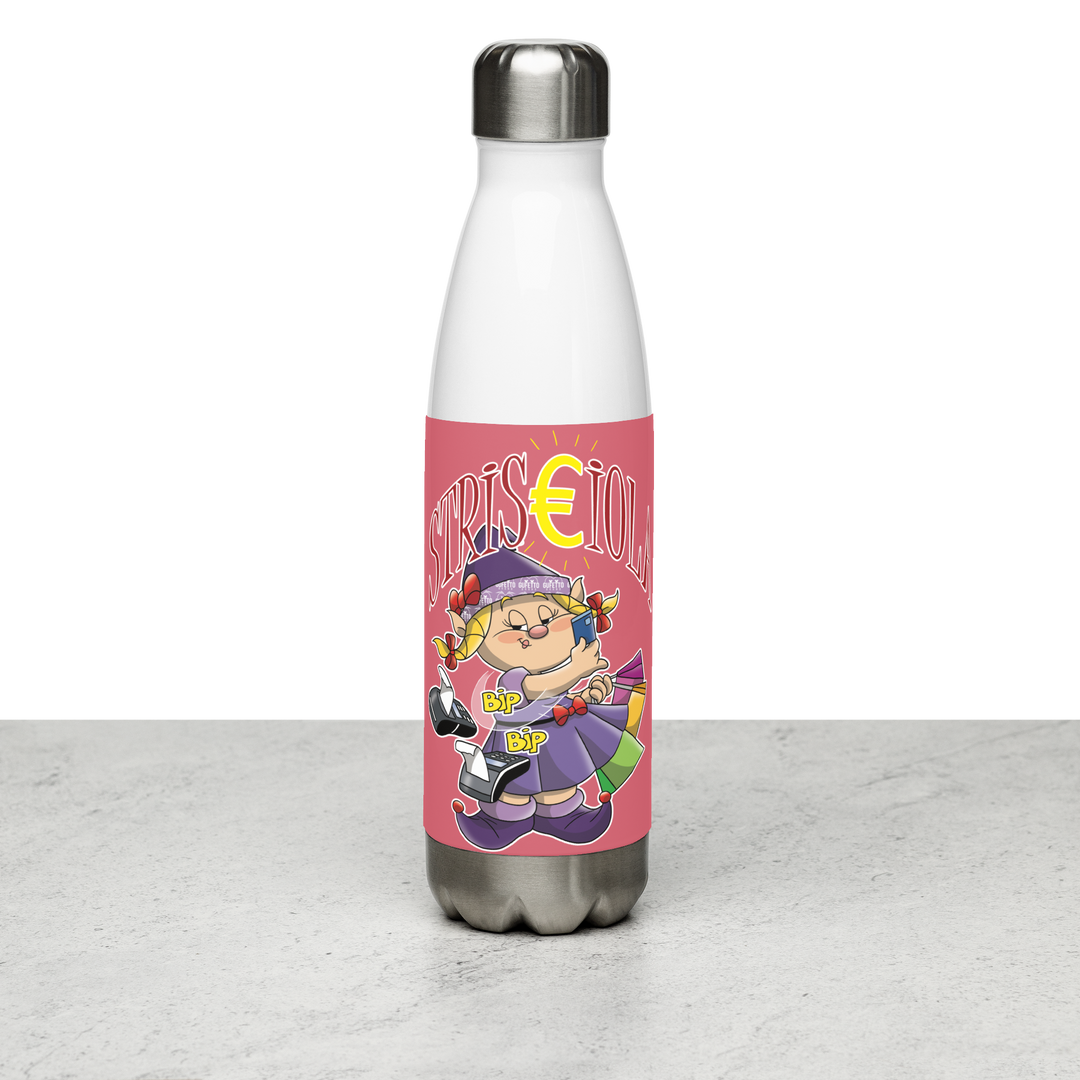 Borraccia in acciaio inossidabile STRISCIOLA - Gufetto Brand 