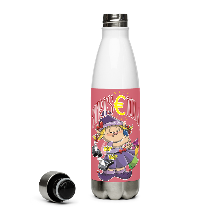 Borraccia in acciaio inossidabile STRISCIOLA - Gufetto Brand 