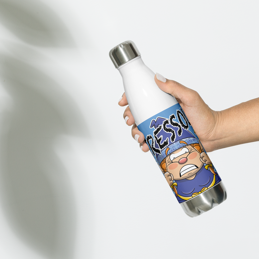 Borraccia in acciaio inossidabile STRESSOLA - Gufetto Brand 