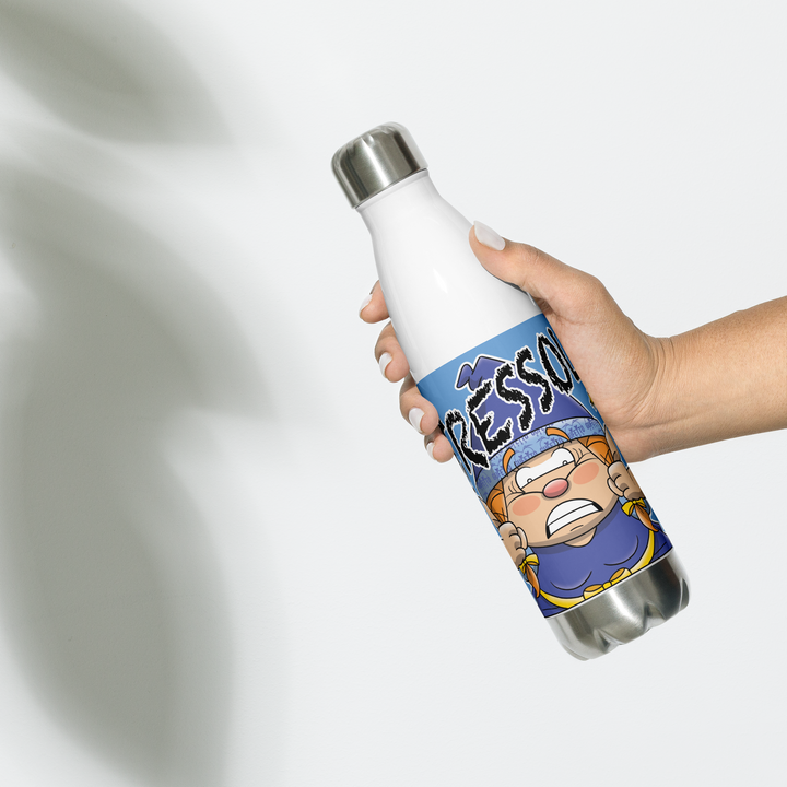 Borraccia in acciaio inossidabile STRESSOLA - Gufetto Brand 