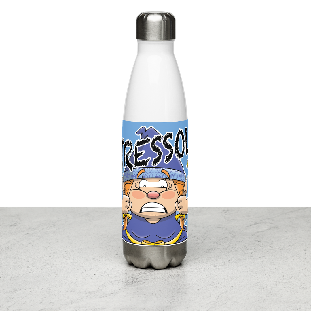 Borraccia in acciaio inossidabile STRESSOLA - Gufetto Brand 