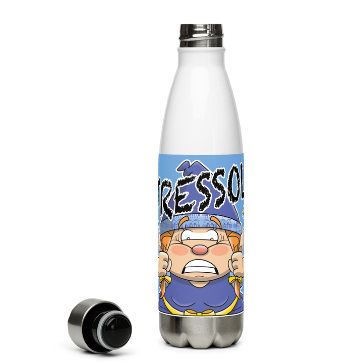 Borraccia in acciaio inossidabile STRESSOLA - Gufetto Brand 