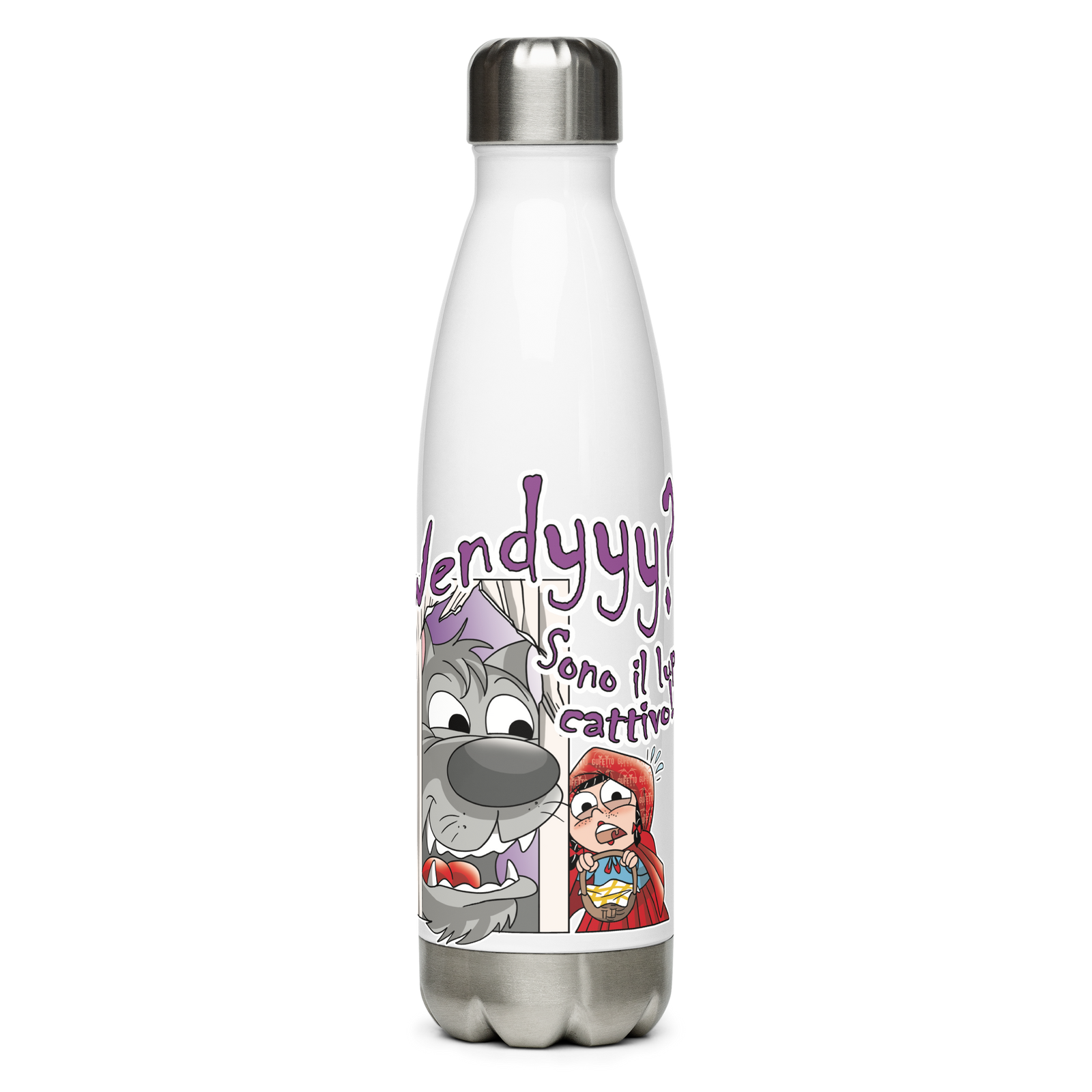 Borraccia in acciaio inossidabile WENDY - Gufetto Brand 
