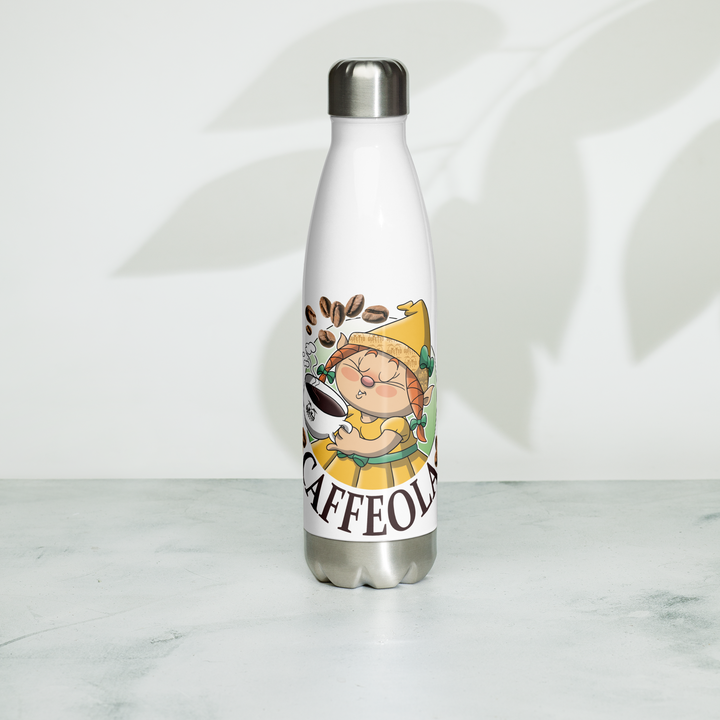 Borraccia in acciaio inossidabile CAFFEOLA - Gufetto Brand 