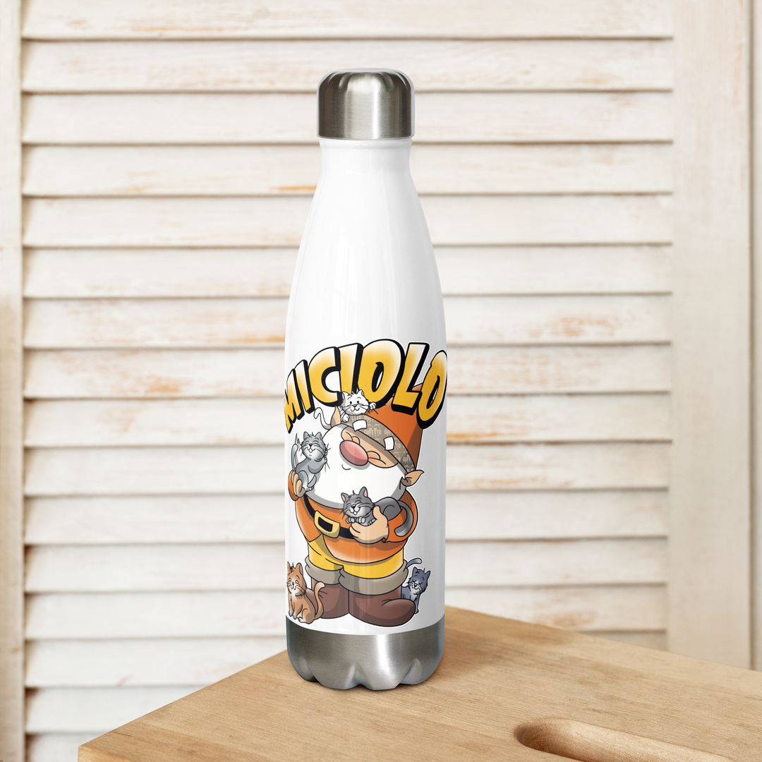 Borraccia in acciaio inossidabile MICIOLO - Gufetto Brand 