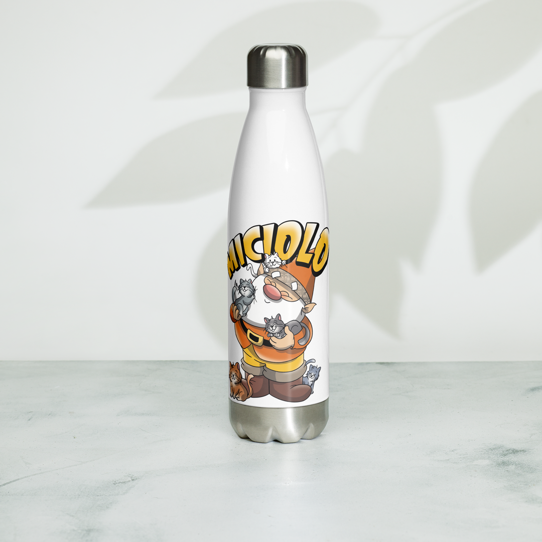 Borraccia in acciaio inossidabile MICIOLO - Gufetto Brand 