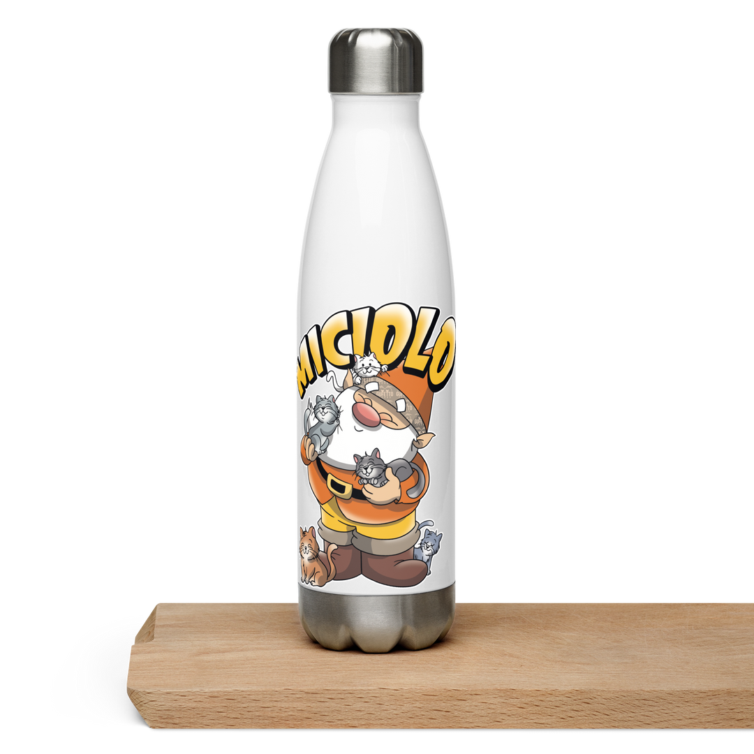 Borraccia in acciaio inossidabile MICIOLO - Gufetto Brand 