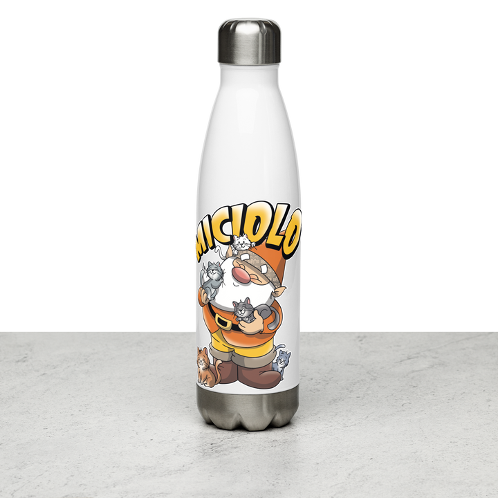Borraccia in acciaio inossidabile MICIOLO - Gufetto Brand 